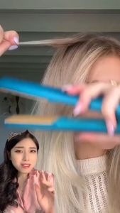 (Gía SỈ) Máy Duỗi Tóc Mini Đa Năng Máy Ép Tóc Máy Uốn Tóc Dễ Dàng Tạo Kiểu Nhỏ Gọn Tiện Lợi Nhiều Màu Sắc Hình Thú Cute