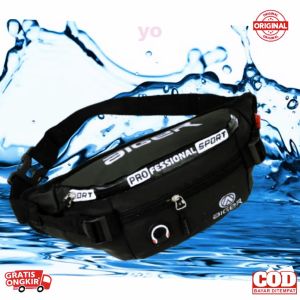 TAS SELEMPANG Pria original ANTI AIR  WAISTBAG PRIA WATERPROOF TAS DISTRO PRIA KEKINIAN TAS PINGGANG PRIA ANTI AIR DISTRO