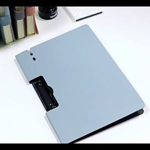 MOMO A4 Color Clipboard With Cover Vertical/Horizontal Clip Document Folder School Office Supplies