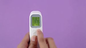 Emika Choice Hand Infrared Forehead Thermometer Baby Temperature Meter Termometer Body Check