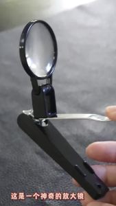 Magnifying Glass Nail Clipper Large Splash Proof Nail Trimmer for Seniors Adults Thick Hard Nails Household Use