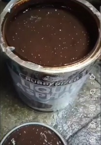 Shelby Rubberized Liquid Asphalt Waterproofing Paint Black 16 Liters / 1 Pail