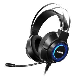 Kinbas | Gaming Headset 7.1 Surround Sound USB With Microphone Wired