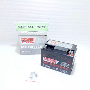 AKI KERING GTZ5S Tenshi untuk Motor Honda Yamaha Suzuki Kawasaki Beat Vario Kharisma Supra Mio Soul GT Fino Xeon Vixion R15 MX Spin Skydrive Shogun Nex Arashi ZX 130 Ninja Baru