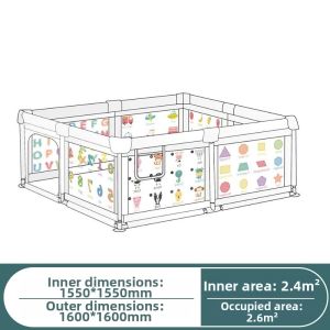 MOFAHUA | Baby Playpen Crawling Pad Play Area