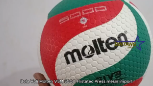 Bola Voli Molten V5M 5000 FLISTATEC Bahan Kulit PU Kualitas Terbaik