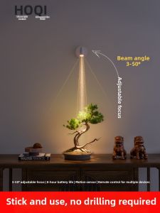 HUOQI | Rechargeable Easy-Install Focus Adjustable Auto-On Wall Light