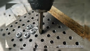 Speedout Mata Bor Screw Extractor Broken Striped Screw Remover / Mata Bor Pembuka Baut Patah 4pcs