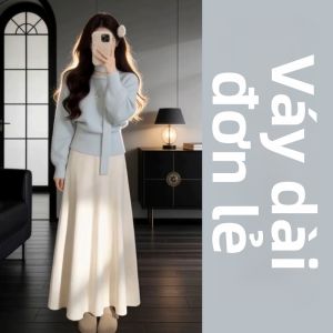 SENWA | Đầm Knit Phong Cách Elegance cho Mùa Thu và Đông