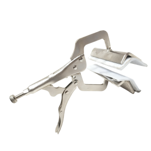 คีมพ่นสีโฆษณาขนาด 6 นิ้ว คีมยึดผ้า 3M คีมพับ 45 องศา ที่หนีบกรอบรูป เครื่องมือช่าง