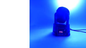 SHEHDS Lampu Sorot Panggung bergerak konser sensor suara warna warni LED RGB DMX512 240V 150W 0718