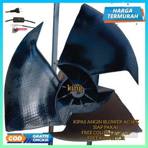(KHUSUS DIMMER)KIPAS ANGIN BLOWER AC 5PK/PAKAI PENGATURAN KECEPATAN/HEMAT LISTIK/SIAP PAKAI/FREE COLOKAN DIMMER