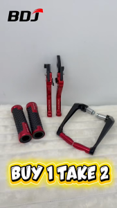 BDJ For Honda Click 125 150 160 V2 V3 Brake Clutch Lever Guard Handle Grip Modified Legit Cnc Set