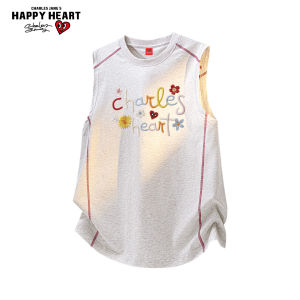 CHARLES JANGS HAPPY HEART | Cotton Printed Vest