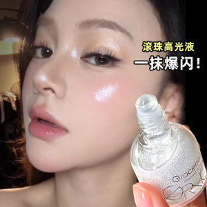 Gracebabi Highlighter Liquid Roll-On Diamond Pearl Illuminator Beauty Enhancer for Face And Body Suitable for All Skin Types