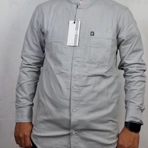 Kemko Dewasa ZILAND: Kemeja Koko Pria Lengan Panjang & Ukuran Jumbo