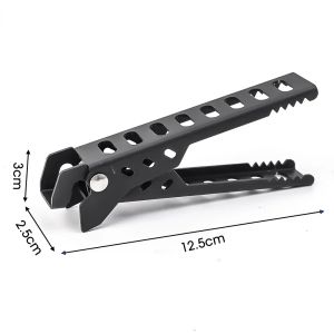 Camping Hiking Anti-scald Pan Clamp Pan Bowl Gripper Outdoor Pot Clip Picnic Tableware Accessories Camping Barbecue Cookware