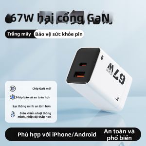 JZXS | Sạc Di Động Công Nghệ GaN 67W