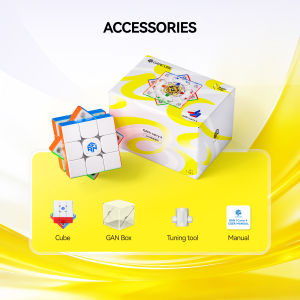 【New Arrival】GAN 356 i Carry E Smart Cube 3x3 Speed Cube Intelligent Tracking Timing Movements Steps with CubeStation App