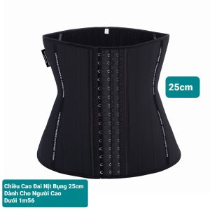 [Nhập Khẩu Châu Âu+Tặng Kèm Áo Lót] Nịt bụng latex luxury 25 xương corset chuẩn Hy Lạp có 3 màu: đen da xám . Đai nịt bụng gen nịt bụng nịt bụng latex định hình eo nịt bụng siết mỡ.