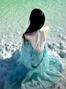 CHANGTONG | Beautiful Halter Backless Dress Spring