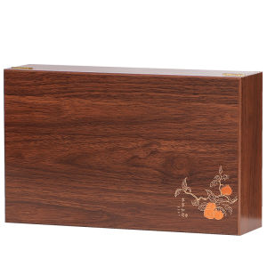 Hộp Đựng Trà Đỏ Half-Pound Iron Goddess Dragon Well Tea Hộp Quà Tặng Cao Cấp Hộp Đựng Trà Bằng Gỗ Đa Năng Hộp Đựng Trà Trung Tính