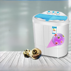 Aux/Ox For Home Double Barrel Double Cylinder Laundry Semi-automatic Small Baby Mini Washing Machine Washing Machine