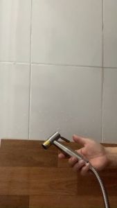 [HCM]Vòi xịt vệ sinh KAG-KV11 SUS304 xịt rửa bồn cầu inox mờ tia nước mạnh chịu áp cao lực chung cư siêu bền sử dụng tốt