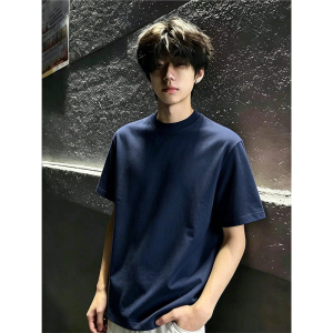 Summer Youth Loose Cotton Simple T Shirt