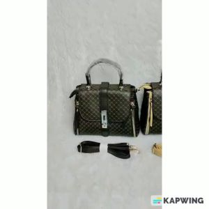 BDC38 NI95 Realpic & Video Tas Selempang Wanita Import Slingbag Cewek Impor Tas Tangan Tas Pesta Tas Dokter  Kulit PU