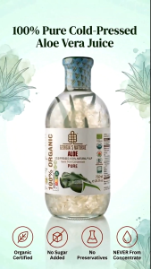 [Georgias Natural] Aloe Vera Juice 750mL 2 or 4 Bottles | 100% Pure Organic | Detox | PREMIUM