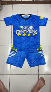 SETELAN ANAK BOLA/SETELAN BASKET ANAK/BOLA/VOLI/BADMINTON/BAJU OLAHRAGA ANAK/SETELAN PERSIB/BACK TO BACK CHAMPION