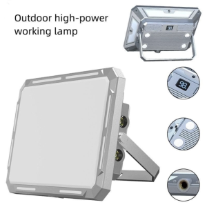 Lampu LED Darurat Tahan Air 4in1 Outdoor High-power Working Lamp Sorot Portabel dengan Sensor Cahaya