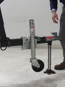 ล้อหน้าเทรลเลอร์ 1200/1500 ปอนด์ แบบล้อเดี้ยว TRAILER JACK 1200/1500 LBS ชุดของ [กรุงเทพ] สำหรับระบบเทรลเลอร์ ล้อรถพ่วง