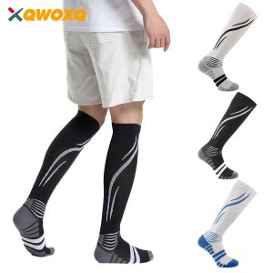 1 Pair High Compression Socks for Women and Men Circulation 20-30 MmHg Best for Running Athletic Hiking Travel Flight Nurses