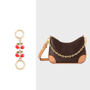 JINGQIAN | Extension Chain Shoulder Strap Cherry Decoration Accessory