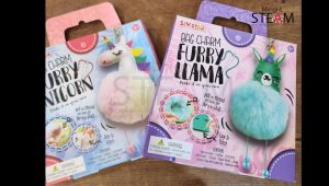 DIY เย็บพวงกุญแจยูนิคอร์นนุ่มฟู งานฝีมือ ศิลปะ