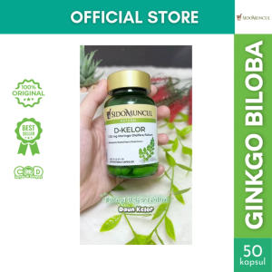SIDOMUNCUL Daun Kelor 50 Vegetable Capsules | Ekstrak Moringa Oleifera Herbal Kolesterol Asam Urat