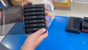 เซ็ตตลับใส่ยา กล่องใส่ยา สำหรับ 1 อาทิตย์ 21 ช่อง เช้า กลางวัน และเย็น พกพาง่าย เก็บสะดวก