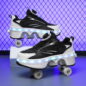 Electric Adjustable Roller Skates Shoes