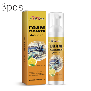 Multi-Purpose Car Foam Cleaner 100ml - Interior Cleaner Protector for Seats Dashboard Trim Helps Remove Dirt Prevent Stains