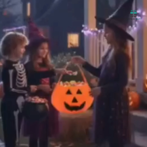 Halloween Pumpkin Trick or Treat Candy Bag