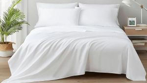Nile Valley 1600TC 5 Star Hotel Egyptian Cotton Fitted Set (Snow White Exclusive)