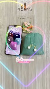 MUKENA TRAVEL MINI PARASUT KOREA PREMIUM BAHAN ADEM LEMBUT