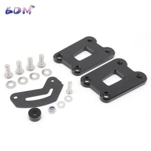 Motorcycle Accessories Footrests Rear Pedal Lowering Kit Passenger Foot Rest Supports Cover For YAMAHA MT09 FZ09 MT 09 2021-2022