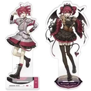 Anime Kasane Teto Acrylic Stand Figure Project Diva Anime Peripheral Cute Delicate Arrangement Room Desktop Charm Ornament New