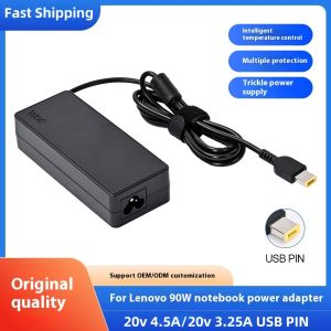 other | 90W 20V 4.5A USB AC Adapter Laptop Charger for Lenovo ThinkPad X1 Carbon T440 E431 G410 45N0237 45N0236 45N0239 344428U Power