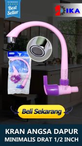 KRAN ANGSA PVC BALING ENGKOL 1/2 INCH CAB - KRAN CUCI PIRING / Kran Angsa 1/2 in High Quality Termurah KRAN CUCI PIRING LEHER ANGSA PVC WARNA WARNI BERKUALITAS AIR TEMBOK 1/2 INCH PLASTIK KUAT SEMBURAN AIR DERAS HEMAT TERMURAH ANTI KARAT KUSAM DAPUR RUMAH