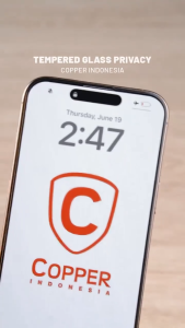 COPPER Tempered Glass For Iphone 17 Series | Air / Pro / Max | Anti Gores Privacy AntiSpy Full Glue