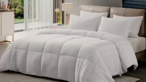 Tranquil Woods Home Thick White Comforter Duvet Filler Hotel Kumot queen Comforter single double thick comforter